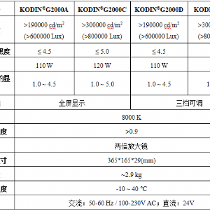 KODIN G2000系列工業(yè)射線(xiàn)觀片燈 